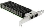Tinklo plok&scaron;tė Inter-Tech Inter-Tech Gigabit PCIe adapteris Argus ST-7214 x8 v2.1 retail