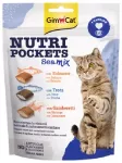 Cat food : GIMBORN Nutri Pockets Sea Mix with Salmon, Trout, Shrimps, 150gr