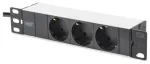 DIGITUS Netzwerk-Set 254 mm (10") - 6HE, 312x300 mm (BxT)