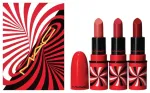 Tiny Tricks Set MAC: Mini, Cream Lipstick, Awespicious, 1.7 g + + Mini, Matte, Cream Lipstick, Sleight Of Grand, 1.8 g *Miniature