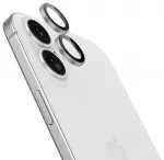 Benks DR Sapphire kameros apsauginis stiklas telefonui iPhone 17 sidabrinis (2 vnt.)