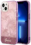 Guess GUHCP14MHGJGHP Jungle Collection Aizsargapvalks priek&scaron; iPhone 14 Plus / 15 Plus 6.7" / rozā