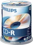 Philips CR7D5NB00/00 CD-R disks 700MB 80min 100 gab. Cake Box