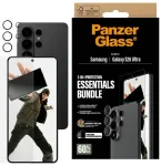 PanzerGlass Hoops 2-in-1 Ultra-Wide Fit grūdintas stiklas ekranui Samsung Galaxy S26 Ultra (S948) su montavimo rėmeliu