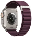 TECH-PROTECT NYLON PRO APPLE WATCH 8 / 9 / 10 / 11 / 12 / SE / ULTRA (44 / 45 / 46 / 49 MM) DEEP BURGUNDY