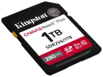 Kingston Technology 1TB Canvas React Plus SDXC UHS-II 280R/150W U3 V60 for Full HD/4K