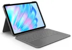 Logitech Combo Touch iPad Air 11'' (2024) grau QWERTZ