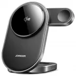 Joyroom JR-W17 3-in-1 wireless charger | Qi 2 | MagSafe compatible | 15W | black