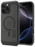 SPIGEN Tough Armor telefono dėklas, skirtas iPhone 16 Pro, &scaron;erk&scaron;no juodos spalvos, su MagSafe palaikymu