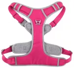 Dog harness OXFORD B size S pink grey