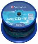 Verbatim Matricas CD-R AZO 700MB 52x Crystal