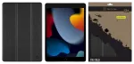 Tactical Book Tri Fold Case Plan&scaron;etdatoru maciņ&scaron; priek&scaron; iPad 10.2 2019/2020/2021 / melns