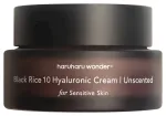 Haruharu Wonder Black Rice 10 Hyaluronic Cream Krēms 50 ml