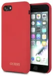 Guess GUHCI8LSGLRE Silicone Hard Case Aizsargapvalks priek&scaron; iPhone 7/8/SE 2020/SE 2022 / sarkans