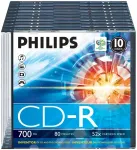 Philips CR7D5NS10/00 CD-R 700MB 10 gab.