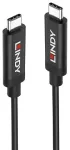 USB kabelis Lindy USB-C - USB-C 5 m Black (43308)