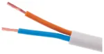 Elektros kabelis H03VV-F OMY 2x0.75mm2 300V ELEKTROKABEL 100m