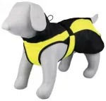 Drabužiai &scaron;unims : Trixie Safety coat, S: 35 cm, juoda|geltona