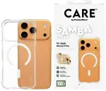 Case CARE by PanzerGlass Fashionable Samba w. White MagSafe for iPhone 17 Pro transparent