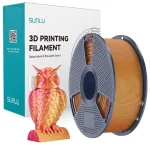 Sunlu PLA+ Silk Dual Color Filament (Red and Gold)