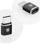 Baseus Mini Universāls Adapteris Micro USB uz Type-C USB Savienojums