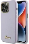 Guess Glitter Glossy Script Back Case Aizsargapvalks Priek&scaron; Apple iPhone 15 Pro Max