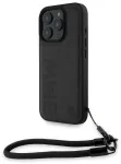 BMW Leather Signature and Strap Case maciņ&scaron; priek&scaron; Apple iPhone 16 Pro