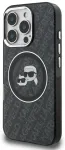 Karl Lagerfeld IML K&CH Heads Repeated Logo MagSafe Case Aizsargapvalks priek&scaron; Apple iPhone 16 Pro Max
