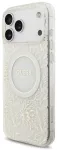Guess IML Flowers Allover Strap MagSafe Case Aizsargapvalks priek&scaron; Apple iPhone 17 Pro Max