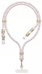 Dudao L20MAX data transfer and charging cable | USB-A to USB-C | 65W | 1.5m | pink
