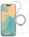 Case for Xiaomi Redmi 17 4G / 5G Frame Circle Stand compatible with MagSafe transparent