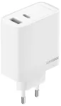 Oppo VCB8OAEH kelioninis įkroviklis | 80W | GaN | USB-A, USB-C | baltas