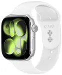 TECH-PROTECT SILICONE APPLE WATCH 8 / 9 / 10 / 11 / 12 / SE (40 / 41 / 42 MM) WHITE