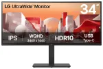 LG UltraWide 34BA85QE-B 34 Zoll UWQHD Curved IPS LED 21:9 60 Hz Monitor