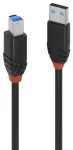 LINDY 10m USB 3.0 aktyvus laidas Slim USB Tipo A ki&scaron;tukas į USB T