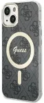 Guess GUHMP15MH4STK iPhone 15 Plus | 14 Plus 6.7" juoda | black hardcase 4G MagSafe
