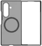 Etui Samsung Spigen Capella do Galaxy Z  Fold7 przezroczysty