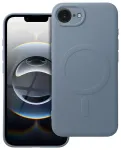 Silicone Mag Cover telefono dėklas su MagSafe palaikymu iPhone 16e mėlynas