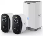 Baseus Security N1 2K Outdoor Monitoring Kit (2 Cameras) &ndash; White