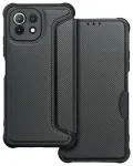 RAZOR Book knygos tipo dėklas, skirtas Xiaomi Mi 11 Lite 5G / Mi 11 Lite LTE ( 4G ) / Mi 11 Lite NE, juodas