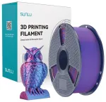 Sunlu PLA+ Silk Dual Color Filament (Red and Blue)