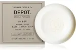 Depot, 600 Body Solutions No. 610, Drėkinamasis, Masažinis muilo gabalėlis, Odai ir plaukams, 70 g