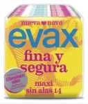 Evax Fina & Segura Maxi higieniniai paketai be sparnelių 14 vnt.