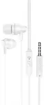 Borofone Earphones BM61 Wanderer with microphone white
