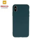 Mocco Ultra Slim Soft Matte 0.3 mm Matēts Silikona Apvalks Priek&scaron; Xiaomi 12 5G / 12X 5G Tum&scaron;i Zaļ&scaron;