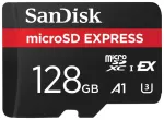 Atminties kortelė SanDisk Express MicroSDXC 256 GB Class 10 UHS-I/U3 A1 V30 (SDSQXFN-128G-GN4NN)