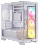 Korpusas 2800X RS-R ARGB mATX Panoraminis White