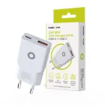Mobile Origin GaN 30W Slim Charger T&Uuml;V MO16 - USB-A + USB-C