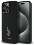US Polo USHCP15XPEMK iPhone 15 Pro Max    6,7" czarny|black Embroidered DH Color