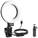 Neewer BR60 5" clip-on ring light / desk stand